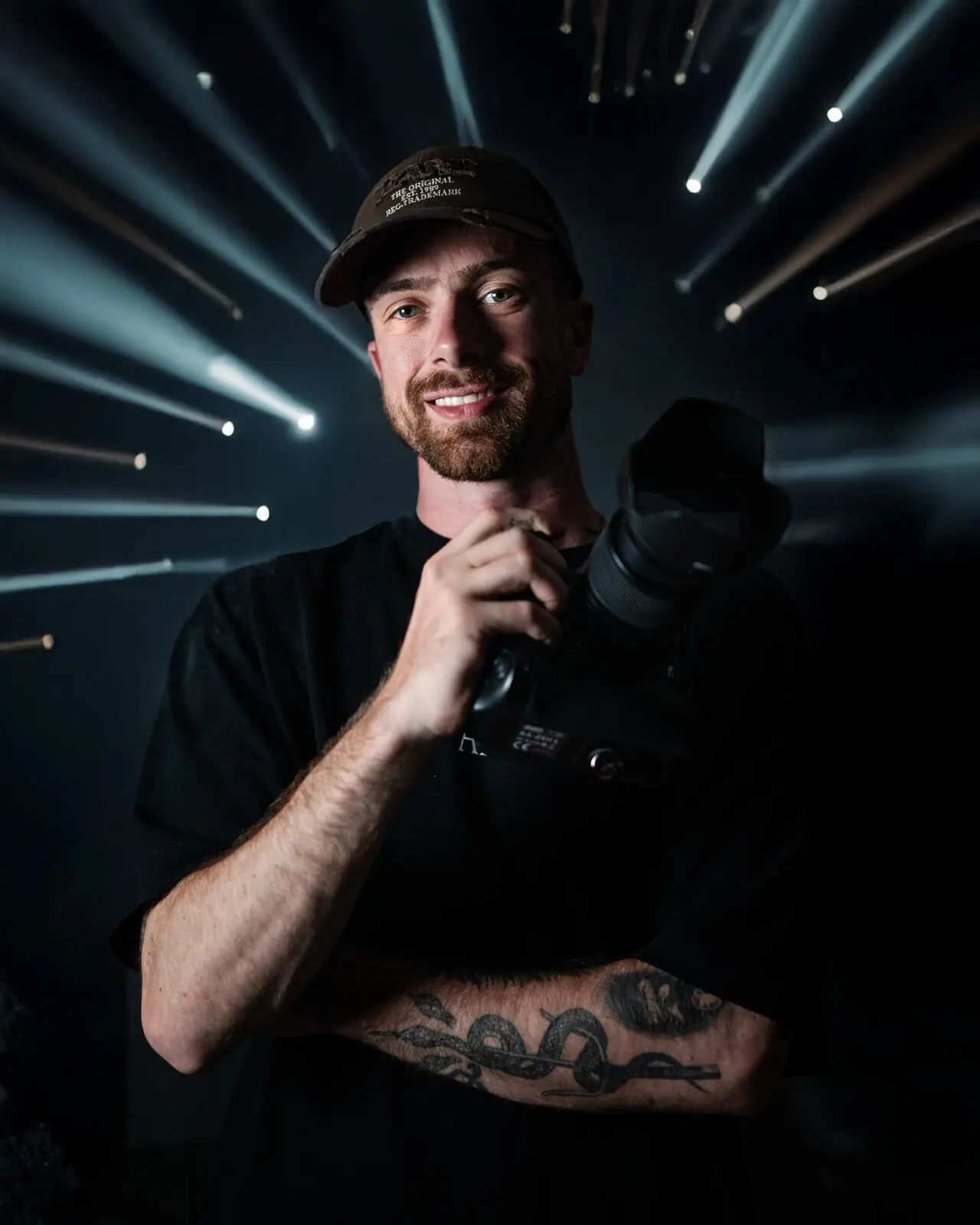Eric Heitz bei der Arbeit